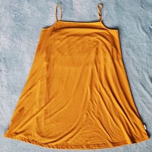 RVCA Mustard Yellow Tank Dress